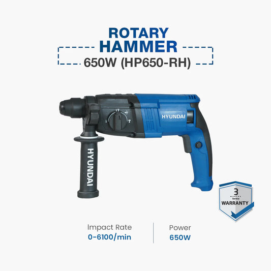 Hyundai Rotary Hammer 650W (HP650-RH)