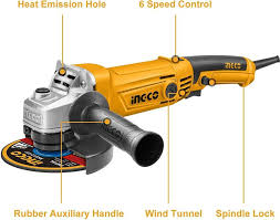 Ingco Angle grinder 1010W 100mm AG10108-2