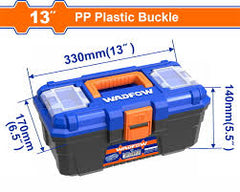 WADFOW 13" Plastic Tool Box -WTB1313