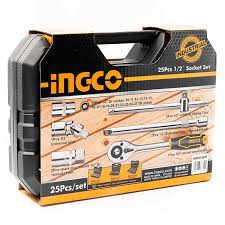 INGCO 25Pcs 1/2" socket set - HKTS12251