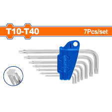 WADFOW 7pcs Torx key Short WHK3671