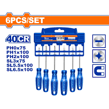 Wadfow 6 Pcs screwdriver set - WSS2206