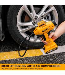 INGCO Lithium-Ion Car auto air compressor