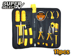 Ingco 11Pcs Electricians Tools Set HKETS0111