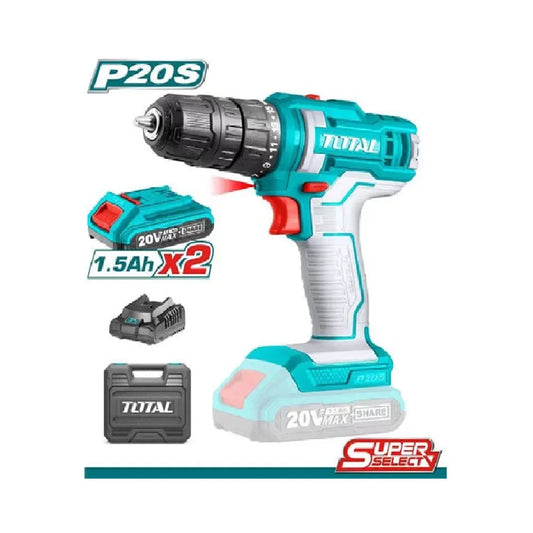 Lithium-Ion cordless drill 20V TDLI20028 | Company: Total